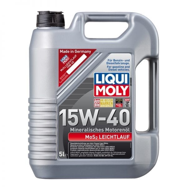 שמן Liqui Moly MOS2 Leichtlauf 15W40 5L