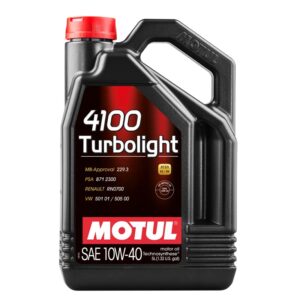 שמן Motul 4100 Turbolight 10W40 5L