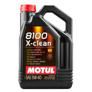 שמן Motul 8100 X-clean 5W40 5L