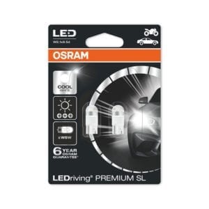 זוג נורות לד OSRAM LEDriving PREMIUM W5W