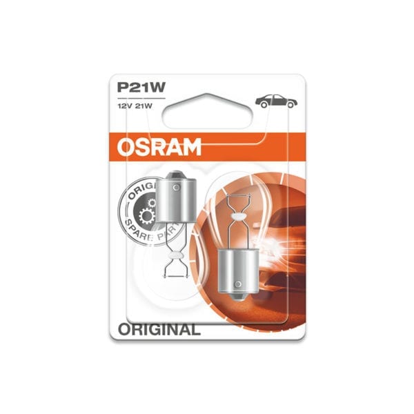 זוג נורות OSRAM Original Line P21W