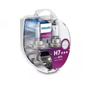 זוג נורות PHILIPS VisionPlus H7