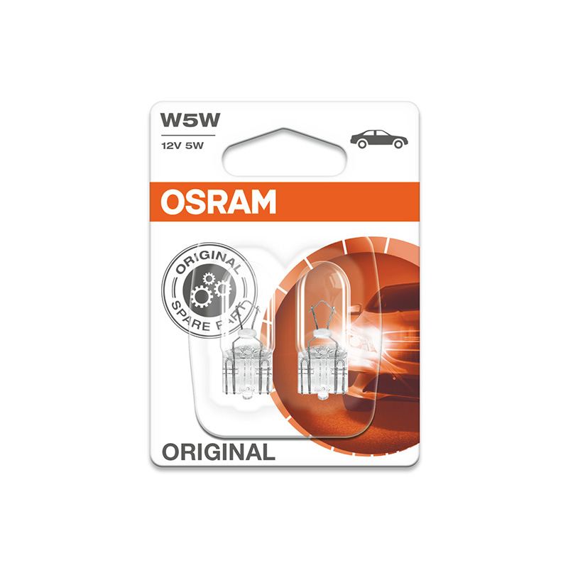 זוג נורות OSRAM Original Line W5W