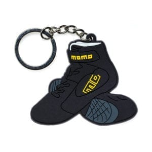 מחזיק מפתחות PVC בעיצוב Momo Top GT Shoes