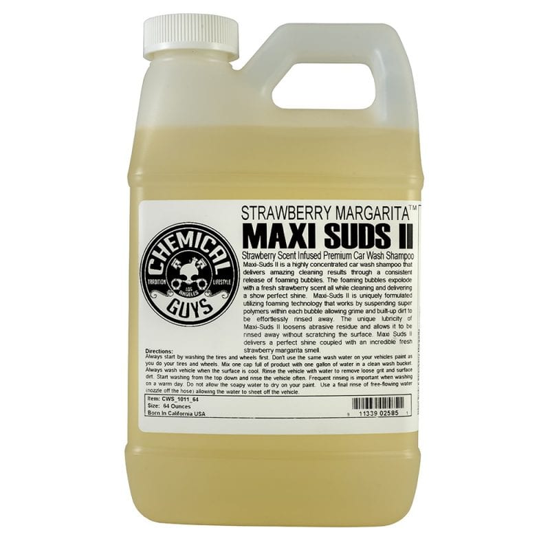 שמפו Chemical Guys Maxi-Suds II Strawberry 1.89L