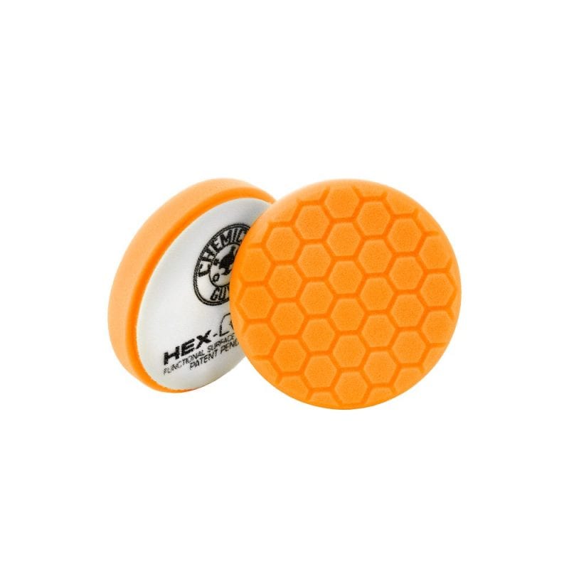 פד ספוג למכונה Chemical Guys Hex-Logic Orange 4inch