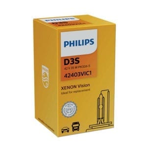 נורת גז PHILIPS XENON Vision D3S