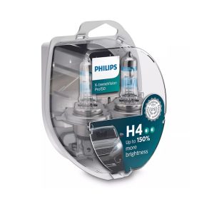 זוג נורות PHILIPS X-tremeVision Pro150 H4