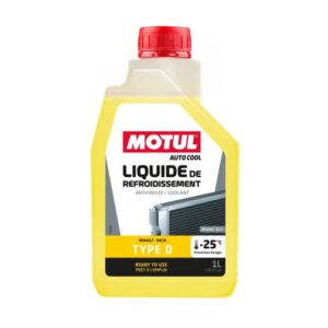 נוזל קירור צהוב Motul Auto Cool TypeD 1L