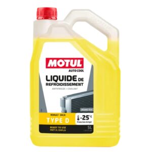 נוזל קירור צהוב Motul Auto Cool TypeD 5L