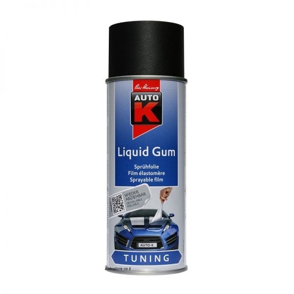 ספריי ציפוי גומי Liquid Gum שחור AutoK