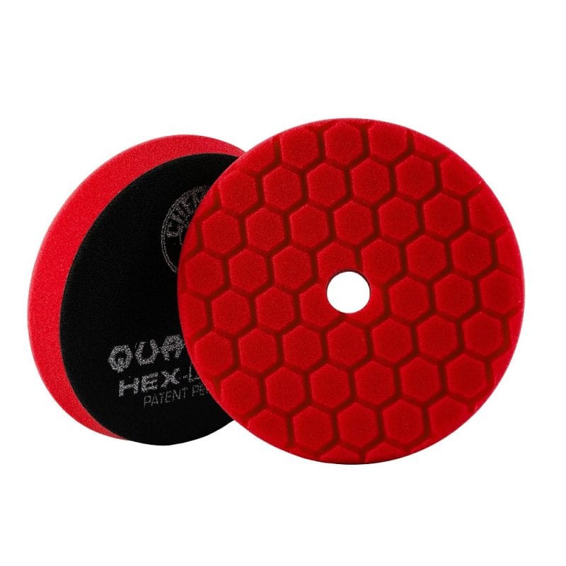 פד ספוג למכונה Chemical Guys Hex-Logic Quantum Red 6inch