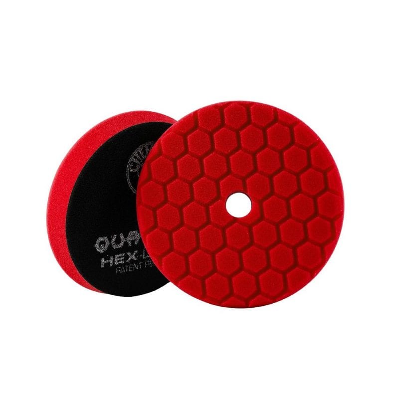 פד ספוג למכונה Chemical Guys Hex-Logic Quantum Red 5inch