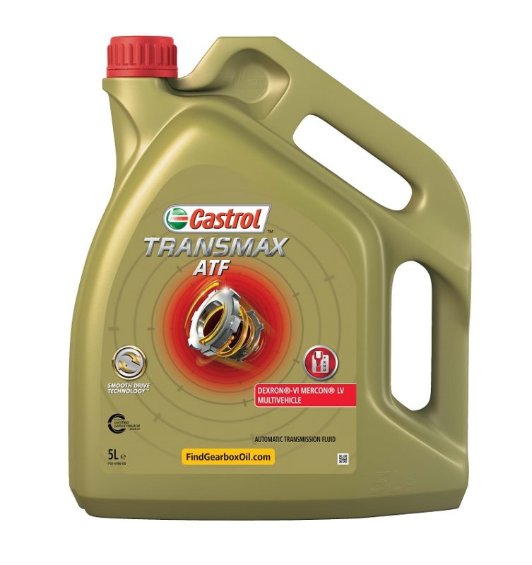 שמן Castrol Transmax ATF DEXRON-VI MERCON LV Multivehicle 5L