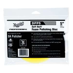 פד ספוג למכונה Meguiar's Soft Buff DA Polishing 5inch