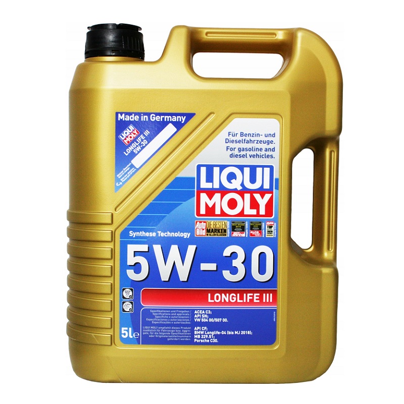 שמן Liqui Moly LONGLIFE III 5W30 5L