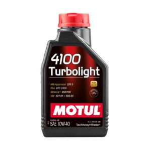 שמן Motul 4100 Turbolight 10W40 1L