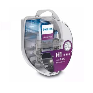 זוג נורות PHILIPS VisionPlus H1